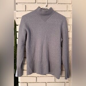 Everlane Mock Neck Wool/Yak Hair Blend Sweater SZ XS | Elevated Basics | Capsule